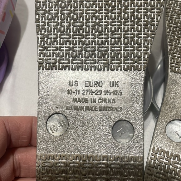 Girls flip flop duo 10-11 and 11-12 to carry u all the way through summer guc - Picture 5 of 8